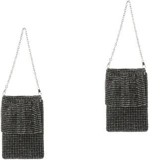 2pcs Rhinestone Evening Bag Women Clutch Shoulder Bag for Wedding Banquet