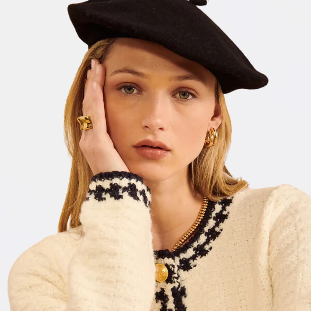 Benedict Cardigan (Preppy Chantilly)