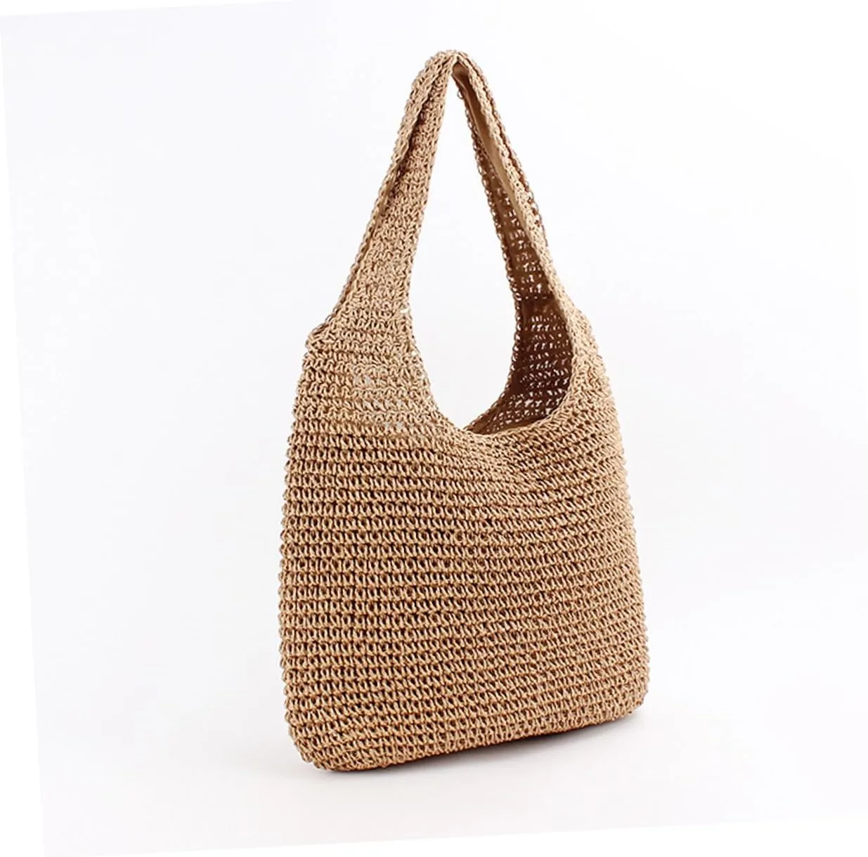 BESTYASH Fashion Weaving Bag Ladies Wallet Trendy Beach Bag Woven Tote Bag Tote Handbags Pouch Beach Bag Woman