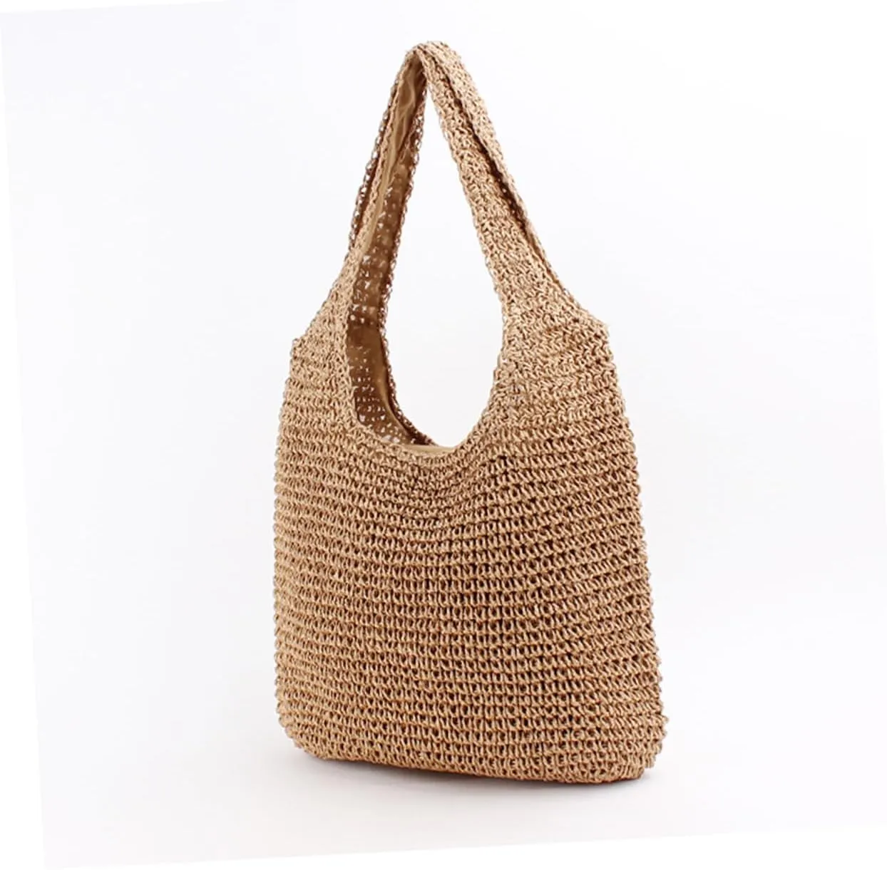 BESTYASH Fashion Weaving Bag Ladies Wallet Trendy Beach Bag Woven Tote Bag Tote Handbags Pouch Beach Bag Woman
