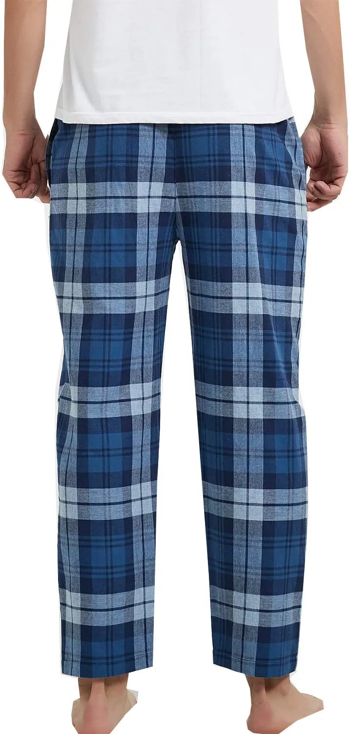 Big Boys Young Cotton Plaid Lounge Pants Sleepwear Bottoms 8 10 12 14 16