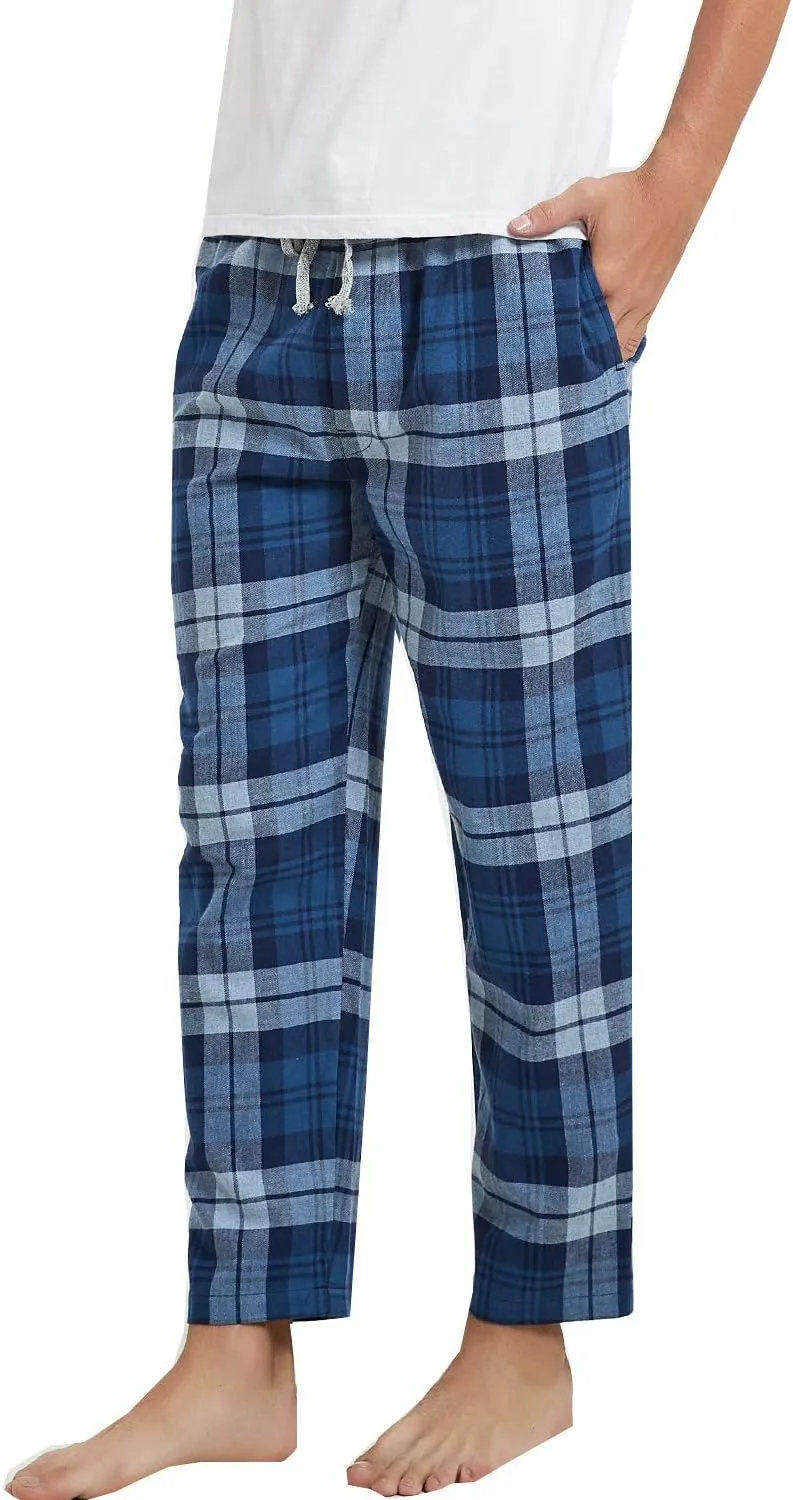 Big Boys Young Cotton Plaid Lounge Pants Sleepwear Bottoms 8 10 12 14 16