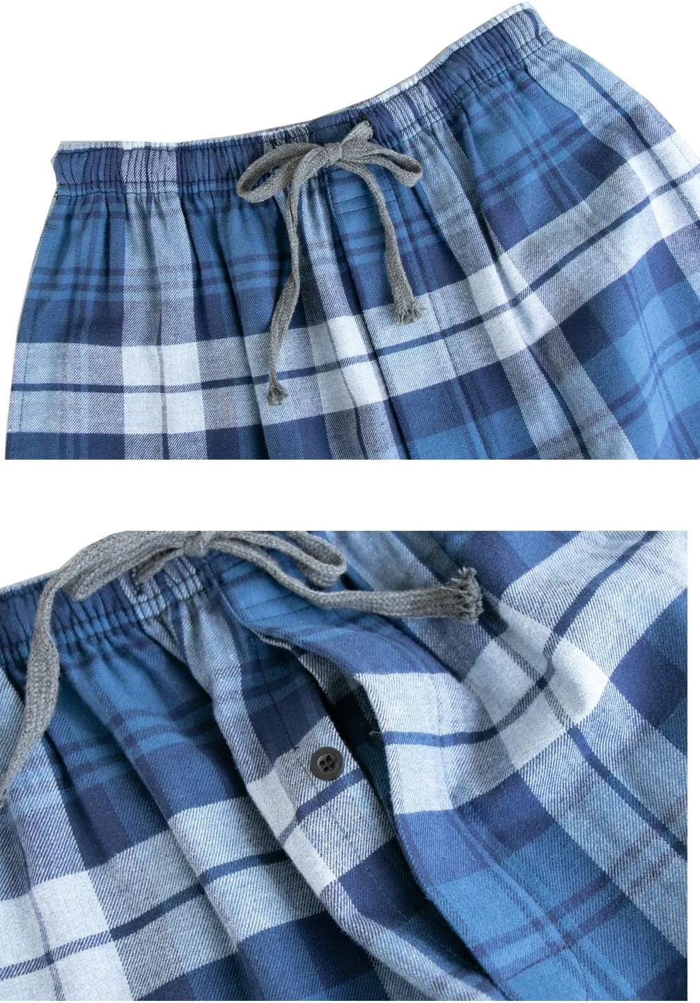Big Boys Young Cotton Plaid Lounge Pants Sleepwear Bottoms 8 10 12 14 16