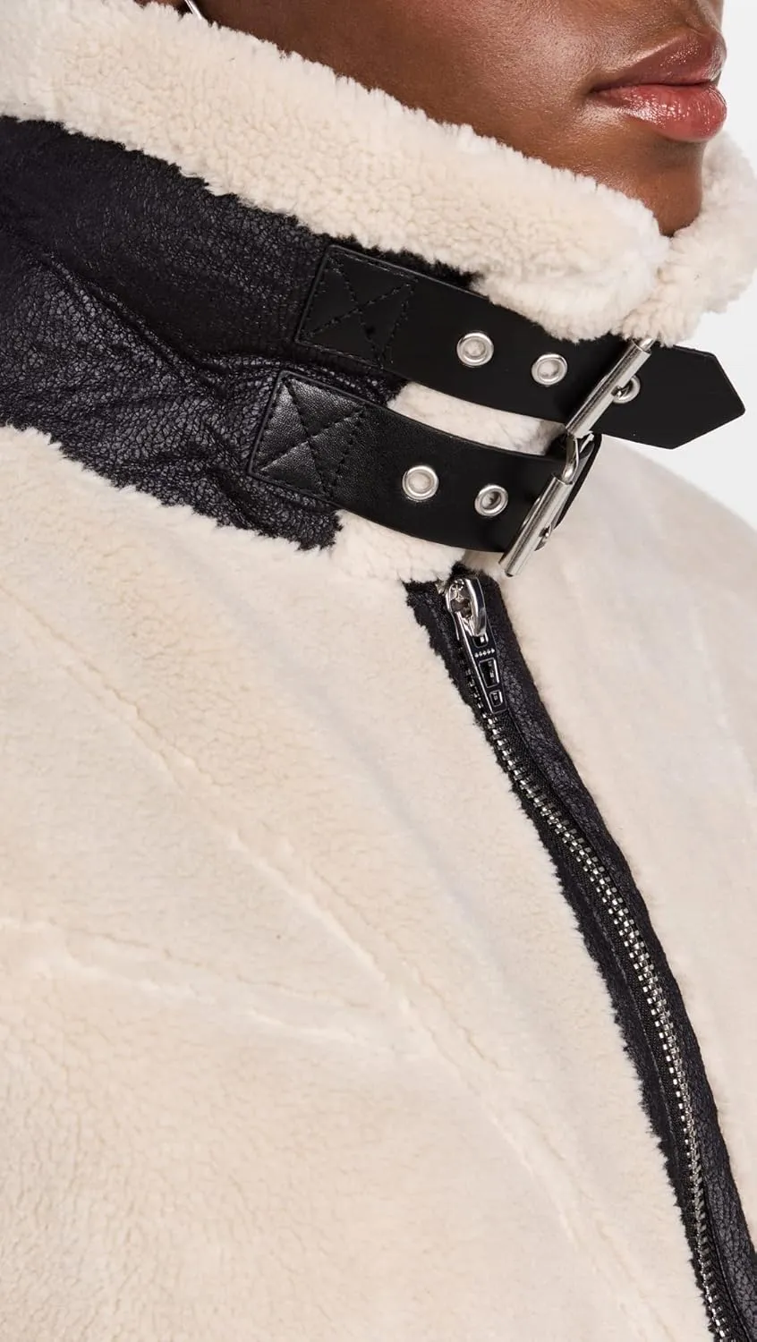 [BLANKNYC] Womens Bonded Moto Jacket