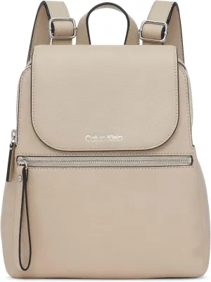 Calvin Klein Elaine Bubble Lamb Novelty Key Item Flap Backpack
