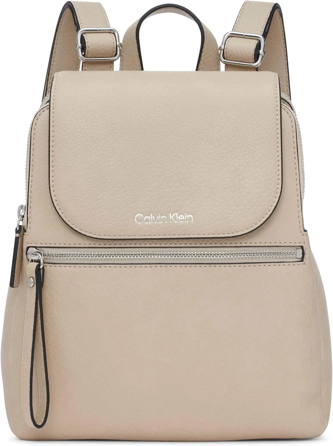 Calvin Klein Elaine Bubble Lamb Novelty Key Item Flap Backpack