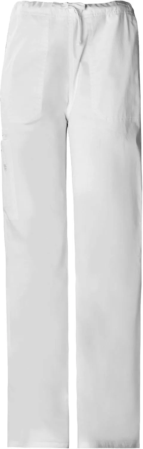 Cherokee Men & Women Scrubs Pant Workwear Core Stretch Drawstring Cargo 4043