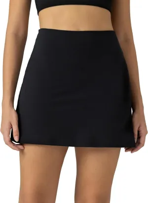 Colorfulkoala Dreamlux Tennis Skirt for Women with Shorts Pockets High Waisted A-line Casual Skort Athletic Golf Skirt