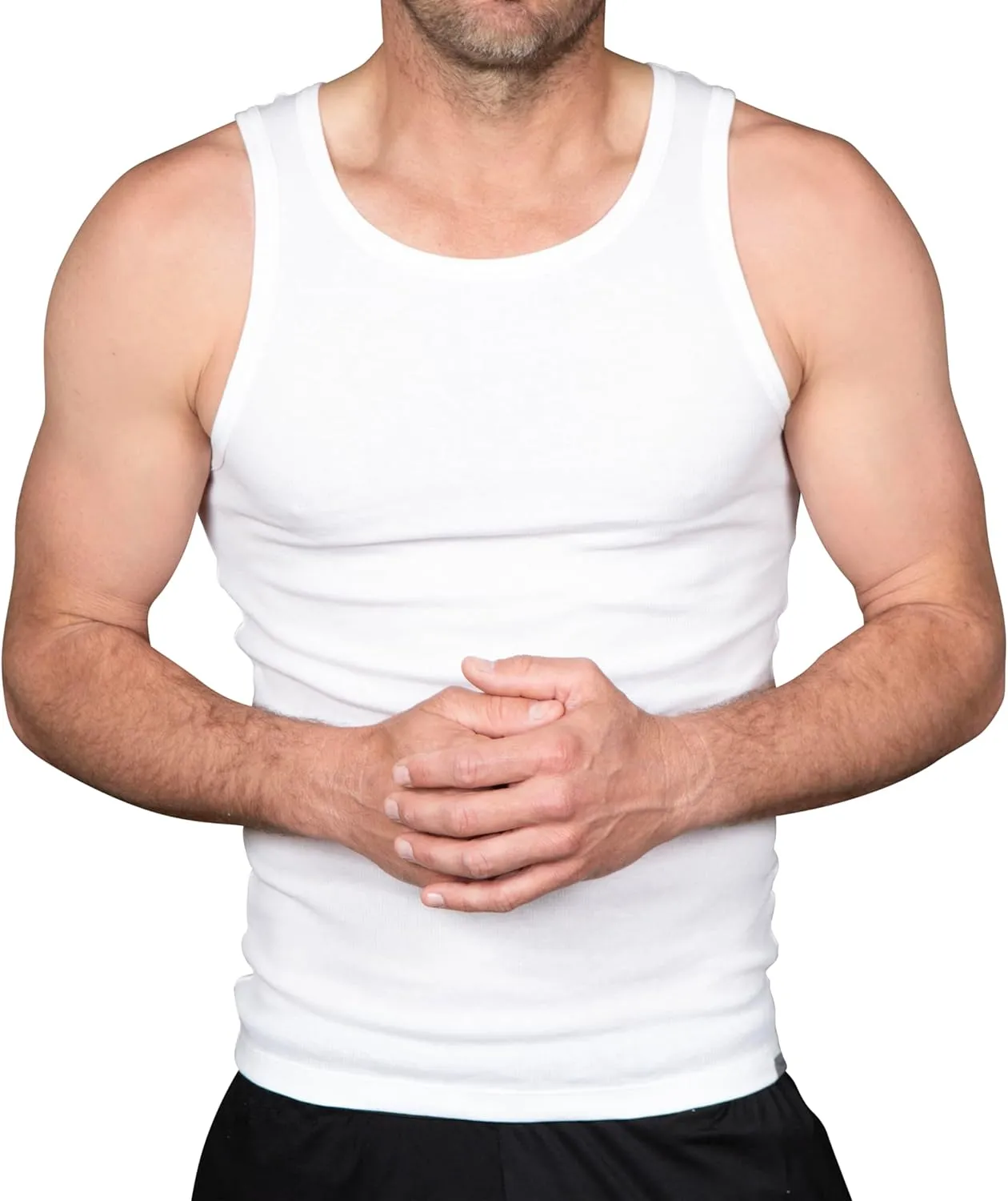 Columbia Men's Tank Undershirt 4 Pack