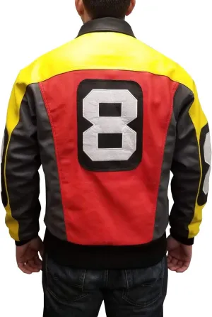 David Puddy 8 Ball Bomber Jacket