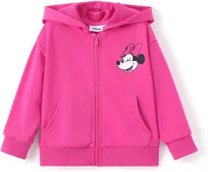 Disney Frozen Elsa Princess Cinderella Belle Stitch Girls Hoodie: Zip up Hooded Jacket/Sweatshirt for Unisex Toddler to Kid