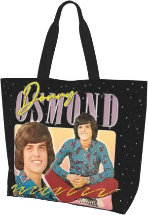 Donny Musics Osmond Shoulder Tote for Women Weekender Handbag Reusable Grocery Shopping Bag