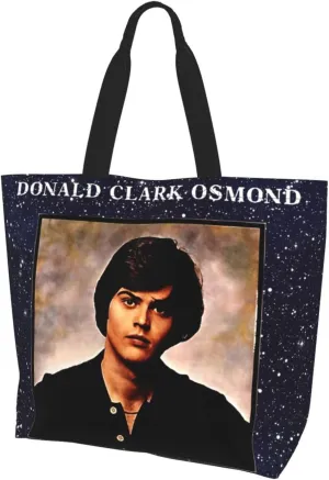 Donny Musics Osmond Shoulder Tote for Women Weekender Handbag Reusable Grocery Shopping Bag
