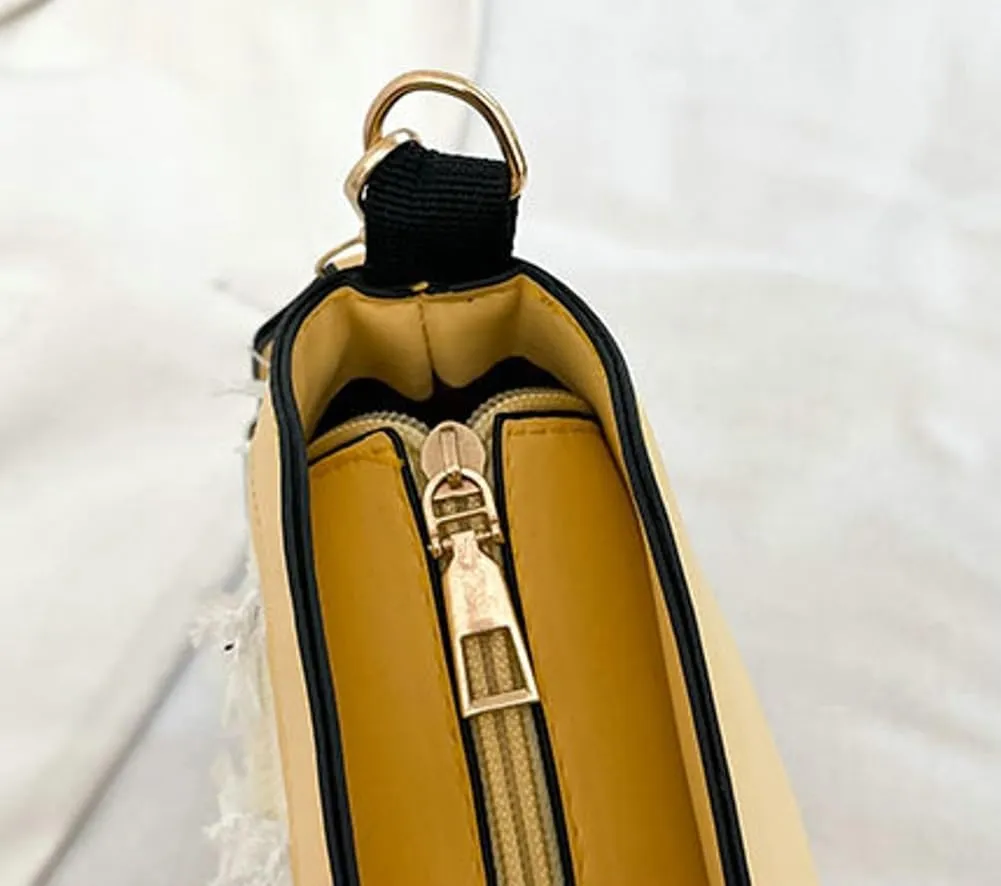 Ethnic Bucket Bags for Women Retro Canvas Bag Handbags Trendy Crossbody Bag Shoulder Purse 2024