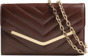 Evening Bag for Women Quilt Clutch Purse Featuring Envelope Design Perfect for Weddings Parties