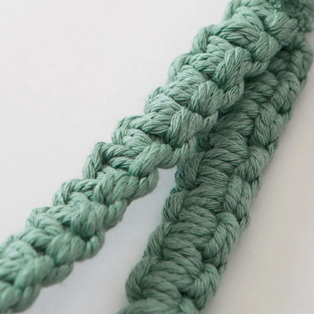 Fuqimanman2020 Handmade Soft Boho Macrame Wristlet Keychain Bracelet for Women with Tassel Lava Rock Lanyard Weave Holder