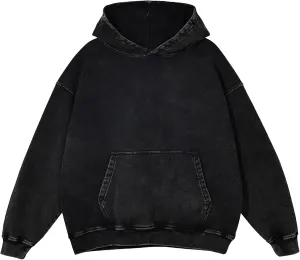 Hixiaohe Womens Oversized Hoodie Long Sleeve Sweatshirt Vintage Heavyweight Hoodies for Women Acid Wash Fall Pullover Top