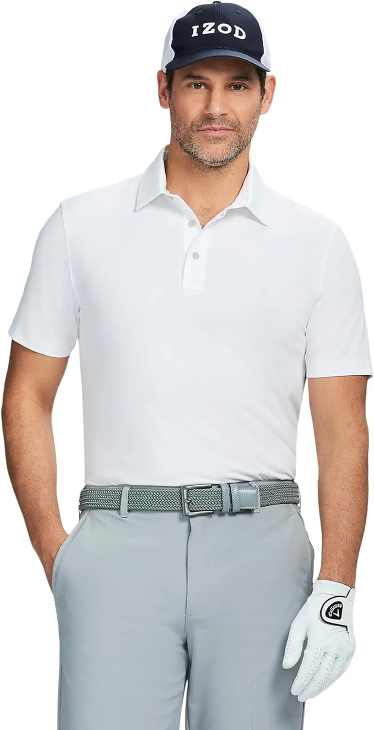 IZOD Men's Swingflex Performance Mesh Polo