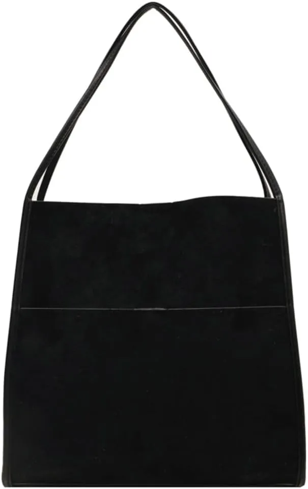 Large Bucket Tote Bags for Women Vegan Leather Handbag Suede Shoulder Purse Fashion Designer Working Satchel 2pcs