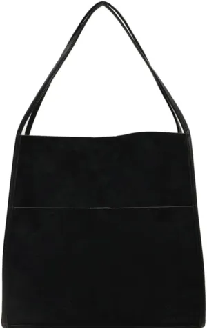 Large Bucket Tote Bags for Women Vegan Leather Handbag Suede Shoulder Purse Fashion Designer Working Satchel 2pcs