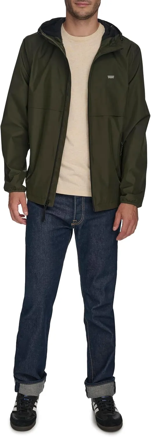 Levi's Men's Hooded Rain Jacket & Windbreaker