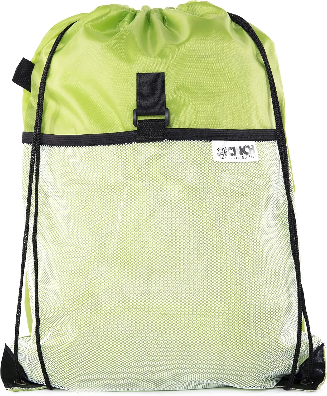 Mato & Hash Lightweight Reusable Fold Up Bags | Packable Backpacks, Reusable Drawstring Bag with Attached Fold Up Pocket
