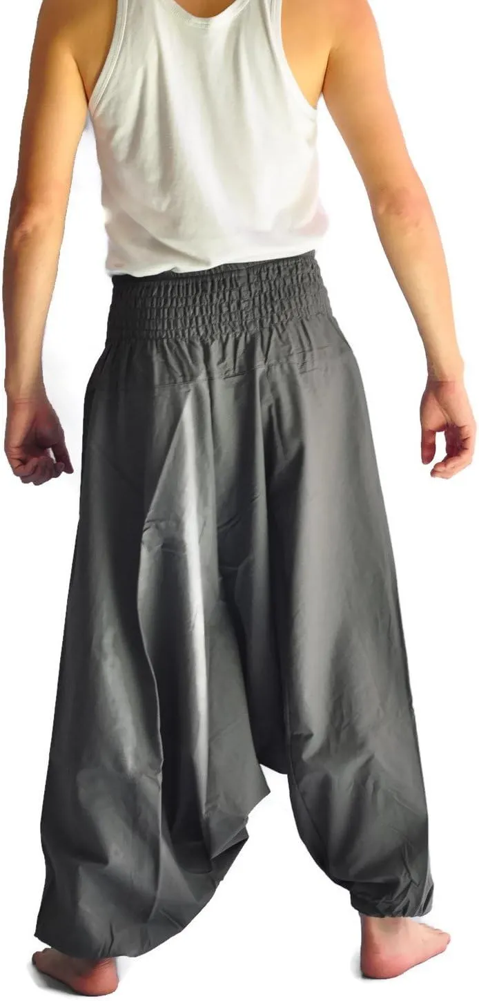 Mens Baggy Yoga Hippie Boho Aladdin Alibaba Harem Pants