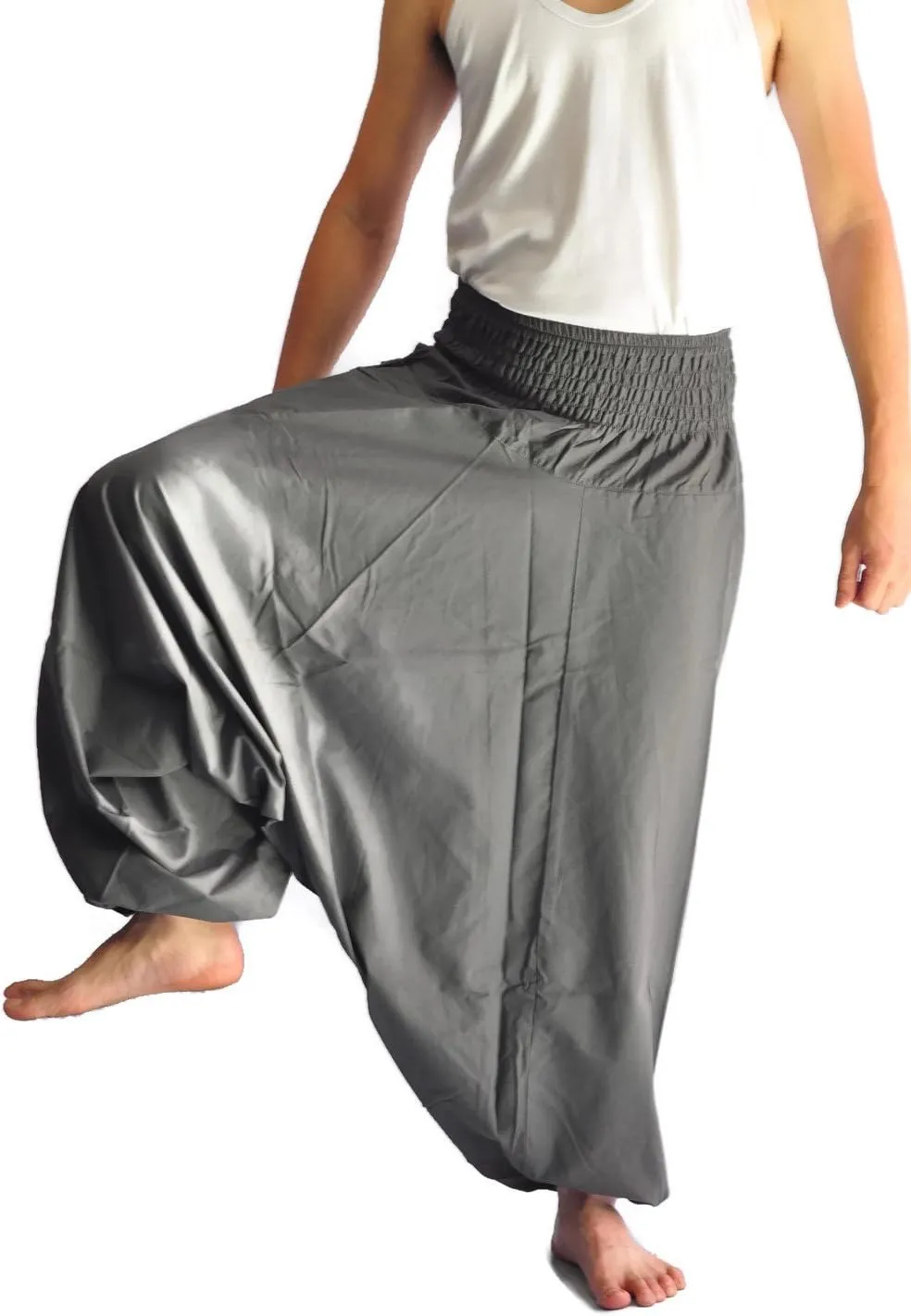 Mens Baggy Yoga Hippie Boho Aladdin Alibaba Harem Pants