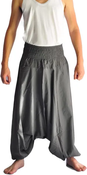 Mens Baggy Yoga Hippie Boho Aladdin Alibaba Harem Pants