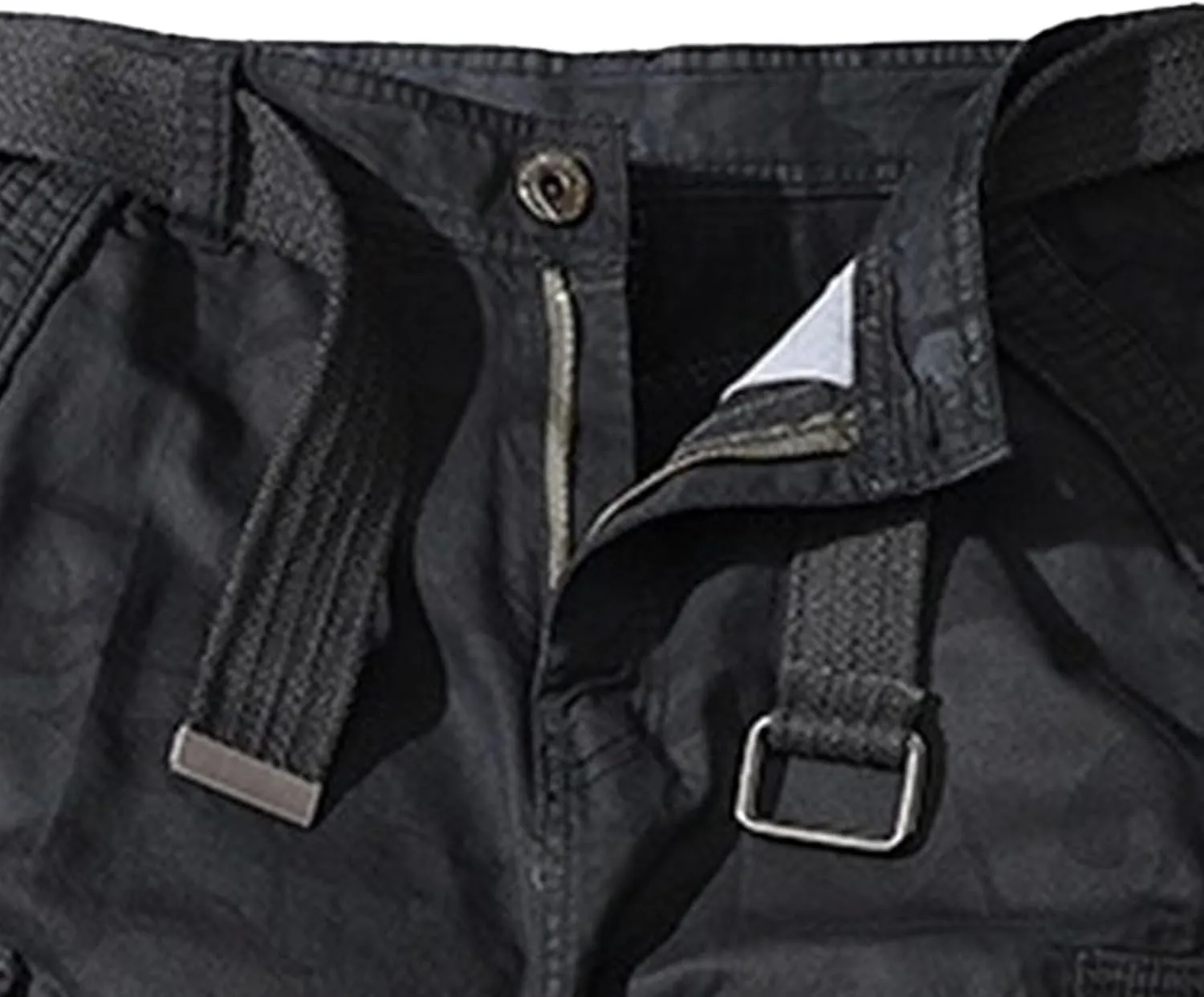 Mens Multi Pockets Cargo Pants Hiking Combat Work Outdoor Trousers Casual Slim Straight Fit Sweatpants