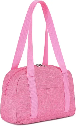 Mini Gym Bag for Women Girls, 12 inch Small Gym Tote Bag, Lightweight Carry On Bag, Small Duffle Bag for Travel Sports