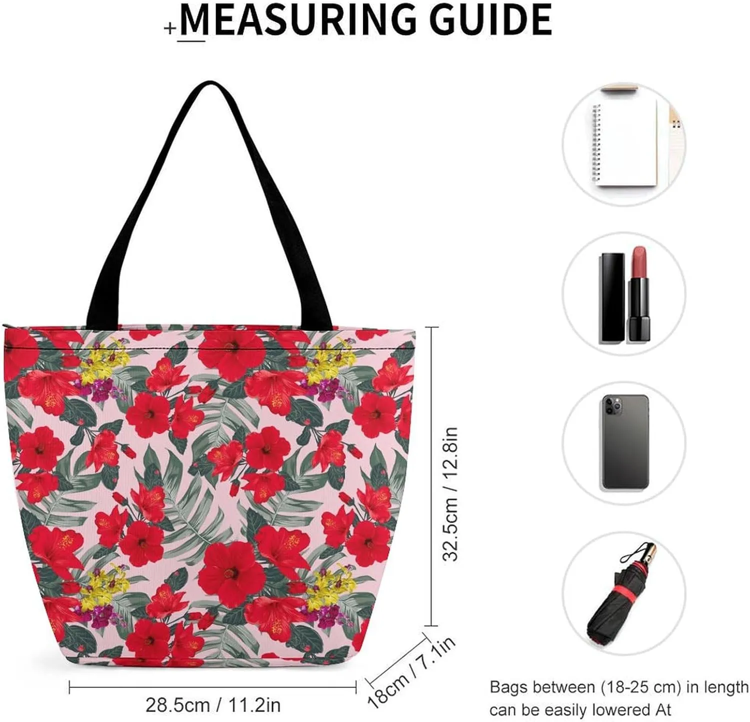 Monstera Green Leaf Frangipani Flowers Hobo Handbags With Zipper Women's Tote Handbags