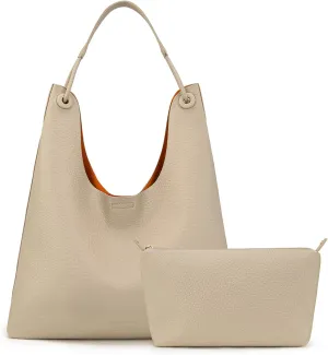 Montana West Hobo Bag for Women Shoulder Purse Handbags with Detachable Makeup Bag