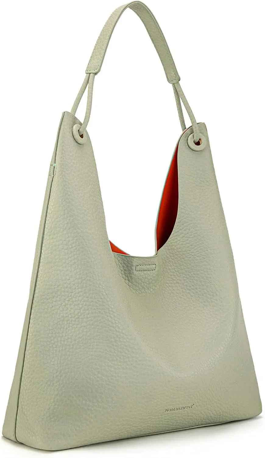 Montana West Hobo Bag for Women Shoulder Purse Handbags with Detachable Makeup Bag