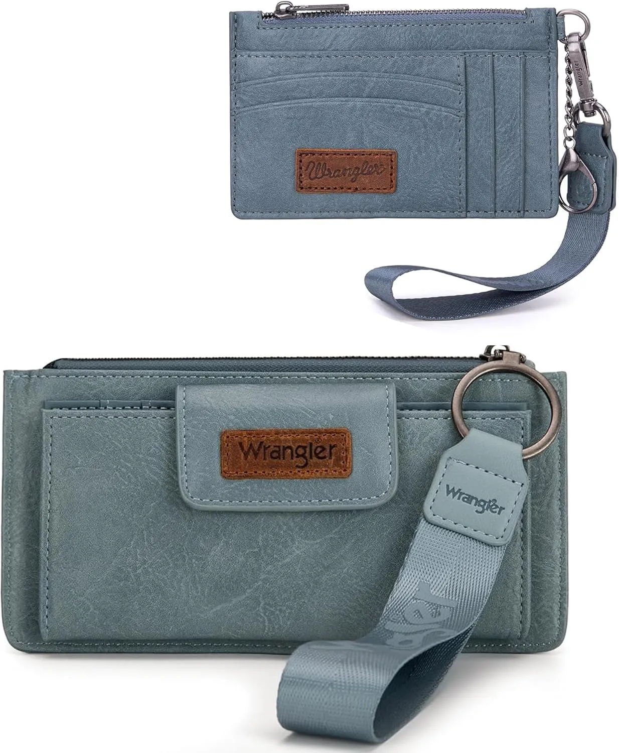 Montana West X Wrangler Wristlet Wallet and Credit Card Holder Set for Women