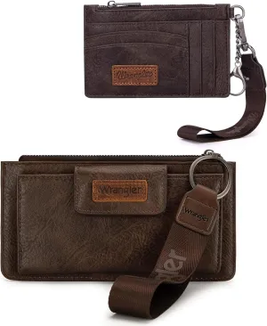 Montana West X Wrangler Wristlet Wallet and RFID Card Holder for Women
