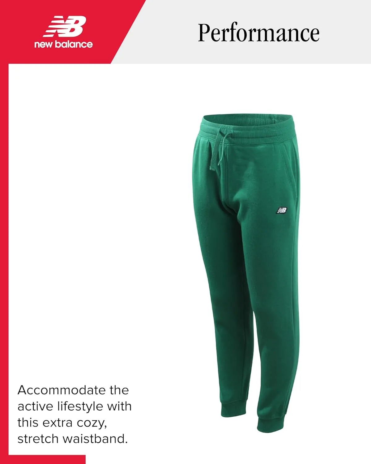 New Balance Girls' Jogger Set - 2 Piece Pullover Fleece Hoodie Sweatshirt and Jogger Sweatpants for Girls (Sizes: 5-16)