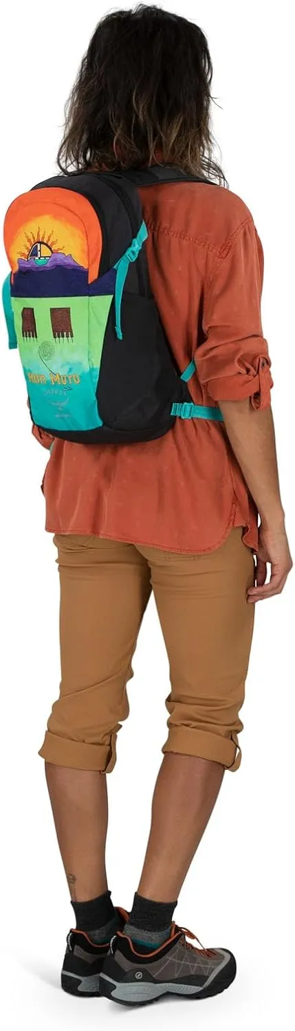 Osprey Daylite Commuter Backpack, Wild Blossom Print/Alkaline