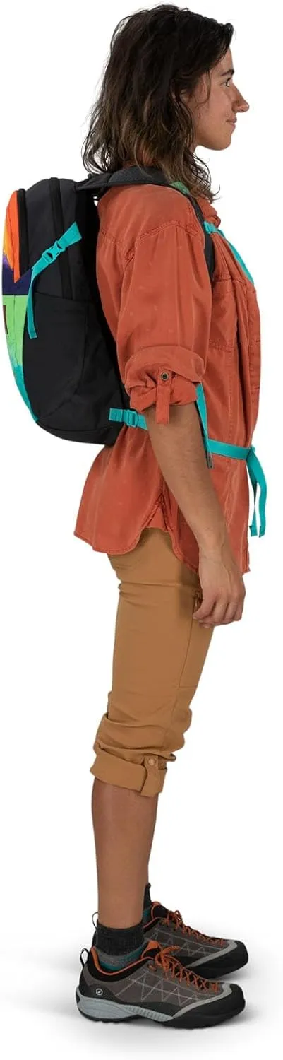 Osprey Daylite Commuter Backpack, Wild Blossom Print/Alkaline