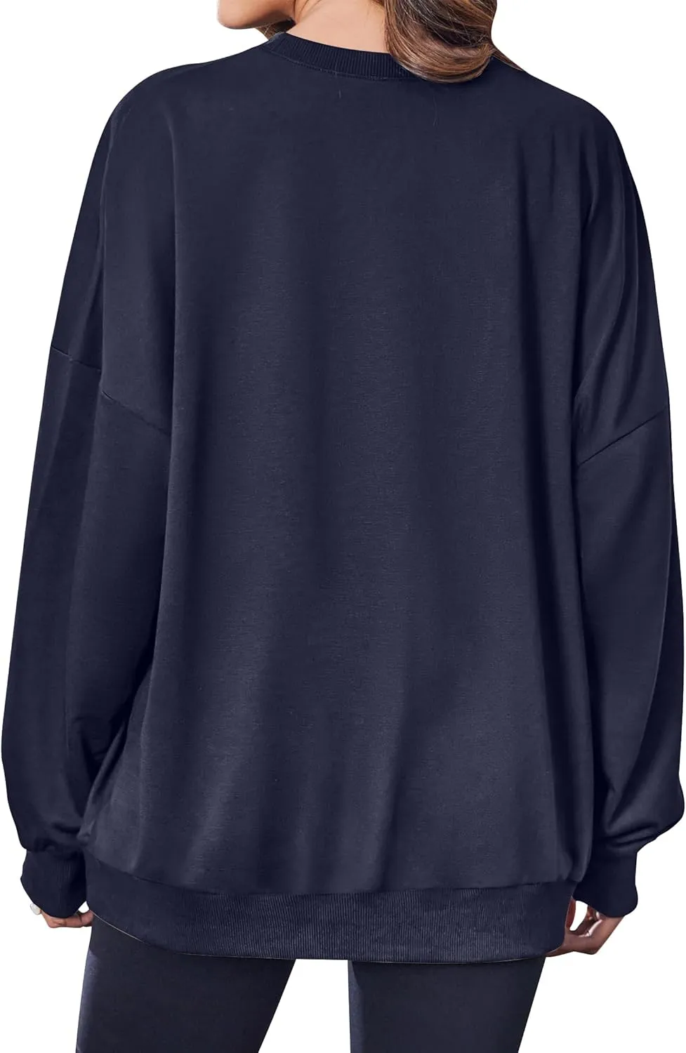 Oversized Usa Sweatshirt Women: Patriotic Tshirt 4th July Shirt Long Sleeve Casual Pullover Tops