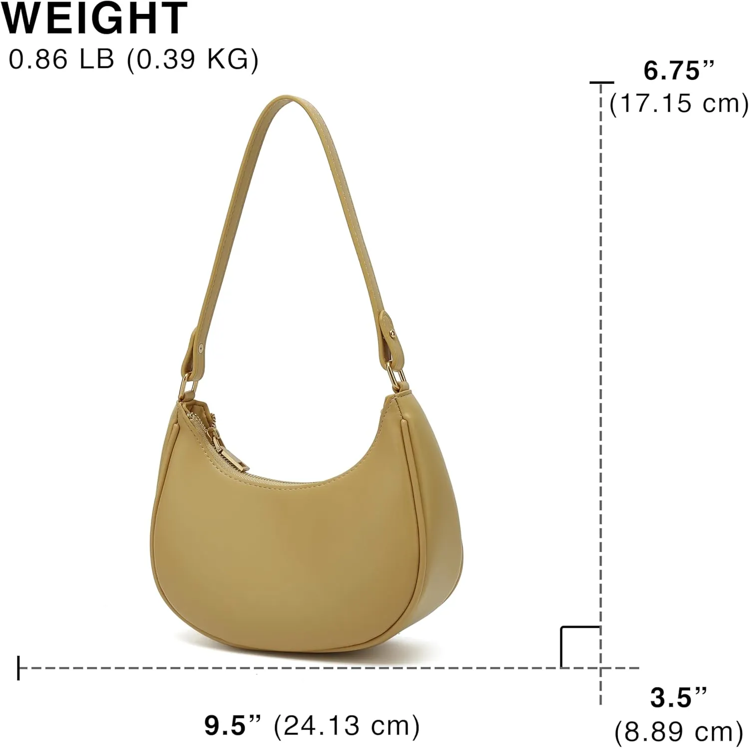 Scarleton Purses for Women, Crossbody Bags for Women, Lightweight with 2 Straps Shoulder Bag for Casual & Party, H2088