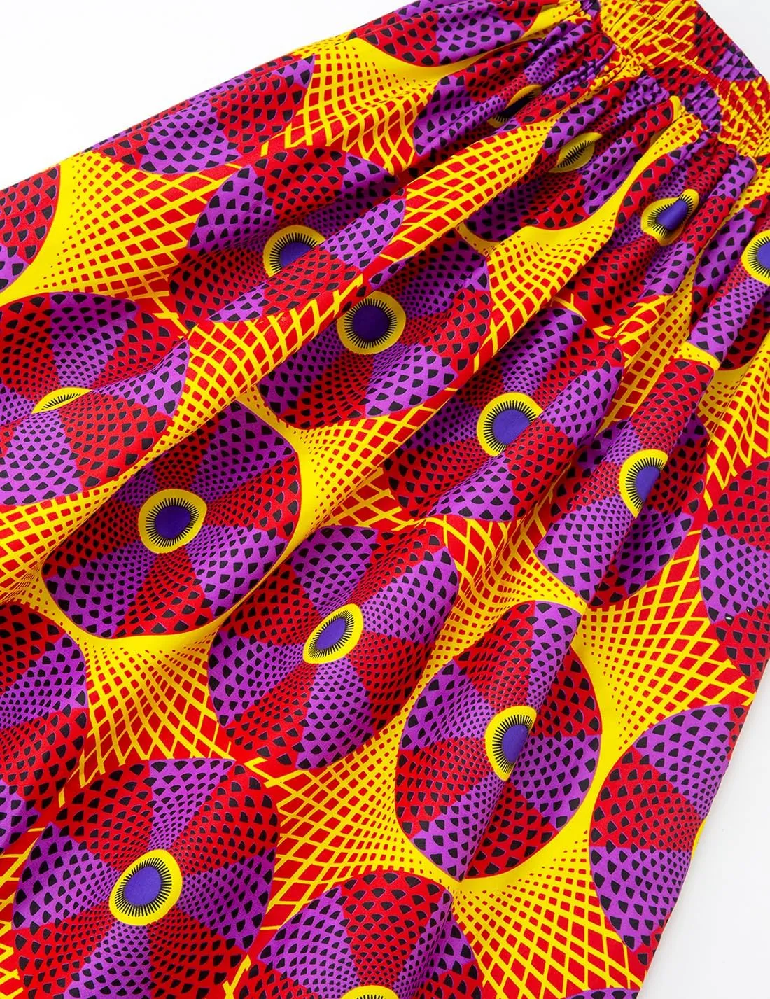 SHENBOLEN Women African Print Skirt Ankara Maxi Skirt Dashiki Skirt