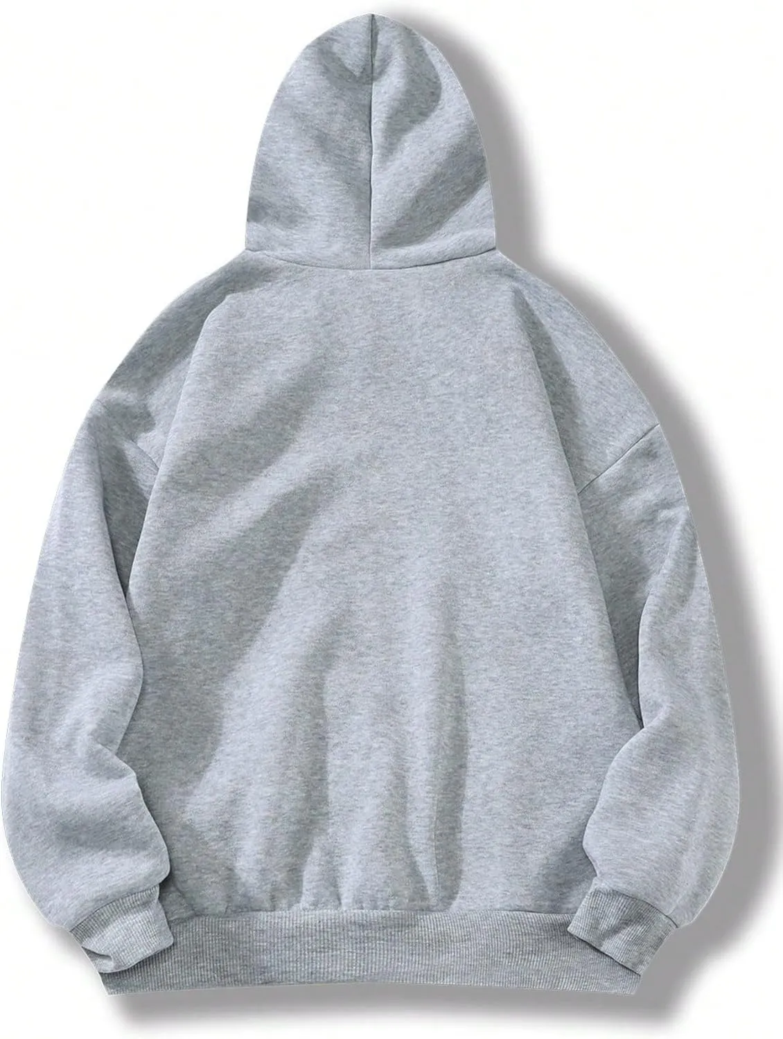 SHENHE Women's Casual Letter Print Oversized Long Sleeve Hooded Sweatshirt Pullover Hoodie Tops