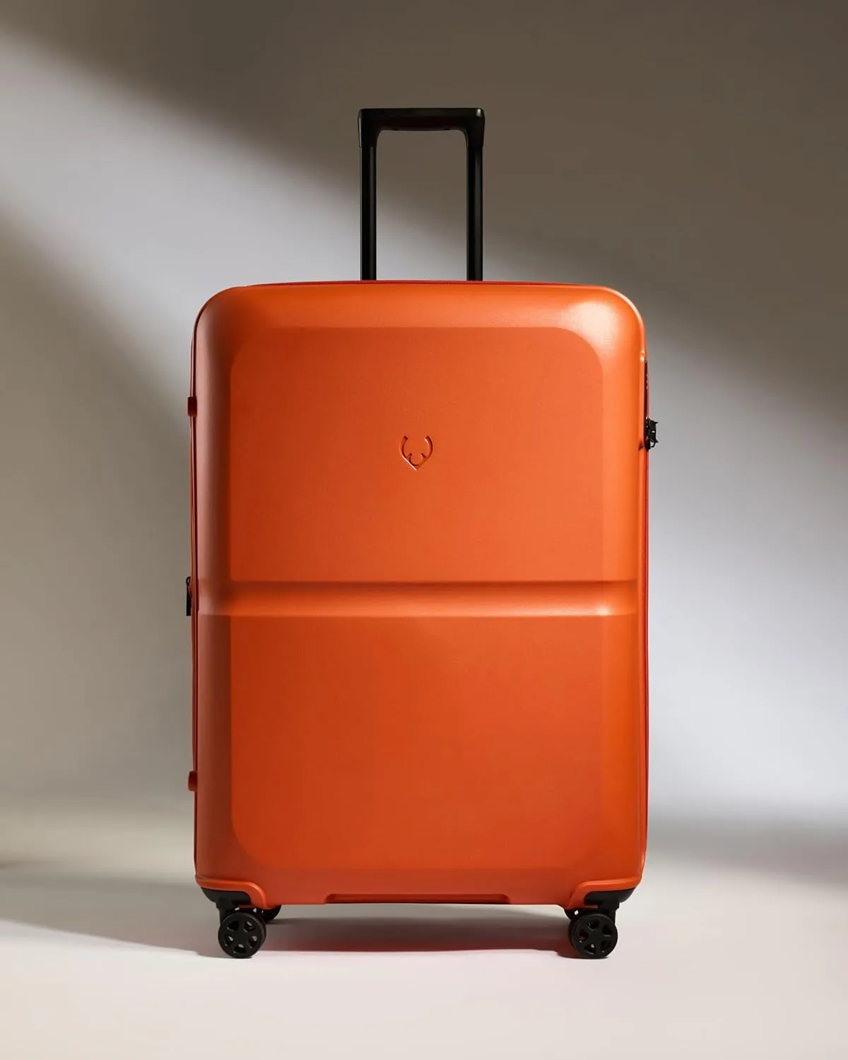 Single Stripe Hardside Luggage 32 Inch Large Suitcase - Durable, Lightweight & Expandable, 4 Spinner Wheels - Adjustable Handle, TSA Lock - Ember