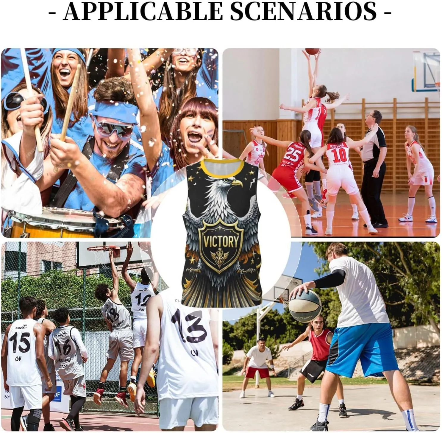 Sleeveless Victory Jersey, Leading The Fashion, Sports Undershirt, Riding Tops