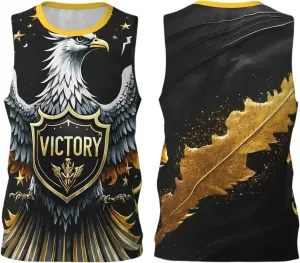 Sleeveless Victory Jersey, Leading The Fashion, Sports Undershirt, Riding Tops
