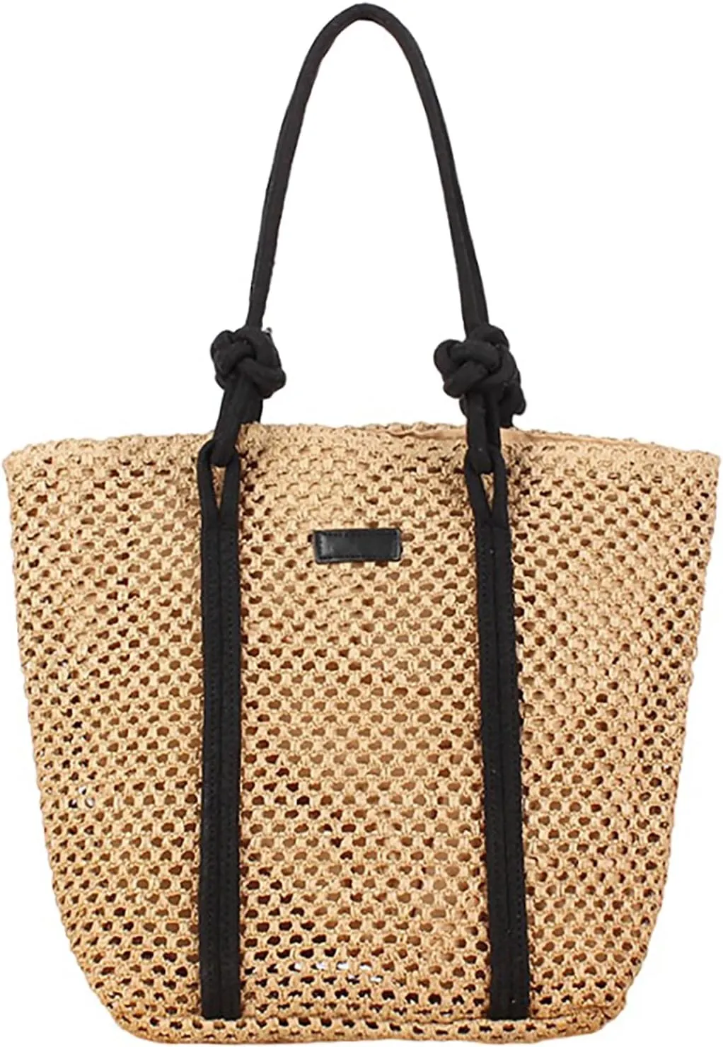 Straw Woven Tote Bag for Summer Woven Crossbody Bags Top-Handle Bags Crochet Handbag Handmade Bag New Models