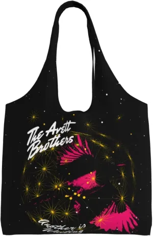 The Avett Musics Brothers Shoulder Canvas Tote for Women Weekender Handbag Reusable Grocery Shopping Bag