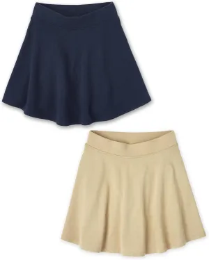 The Children'S Place Girls Ponte Knit Pull On Skort