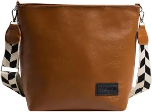 Vegan Leather Crossbody Bags for women Trendy Shoulder Hobo Handbag with Guitar Strap Bucket Bag